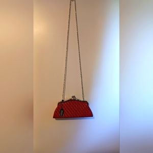 Brand New Bijoux Terner Pink Purse with chain strap. NWT.